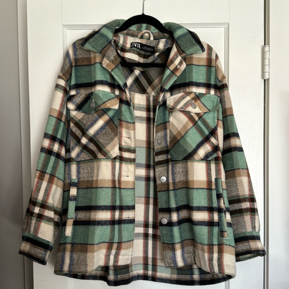 Zara Flannel Shacket